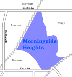 Morningside Heights map